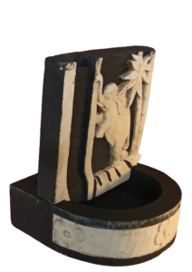 Ceramic Pottery Handicrafts - Gujear Motif Putri 30 x 30 x 40cm | vision bali handicrafts