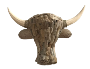 Driftwood Buffalo 35 cm